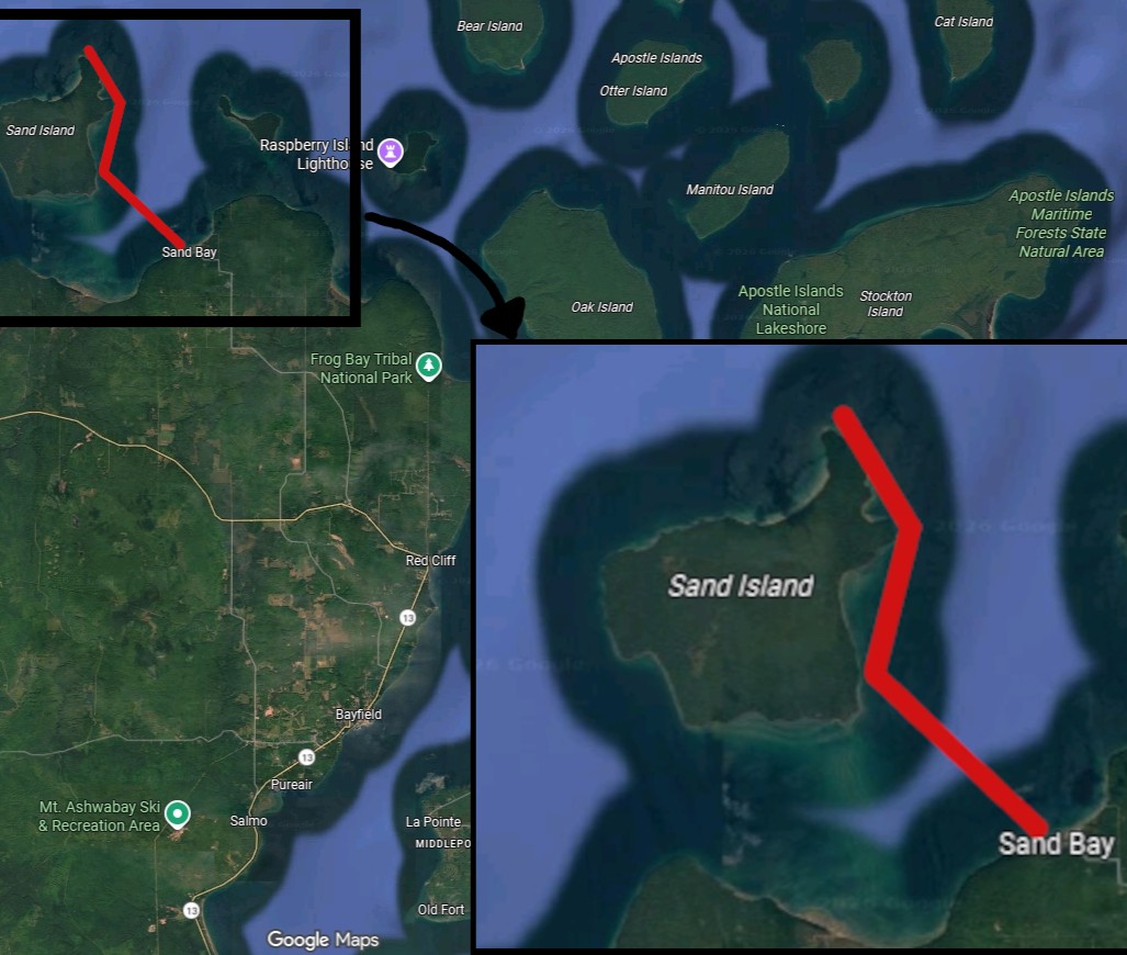 Sand Island kayaking